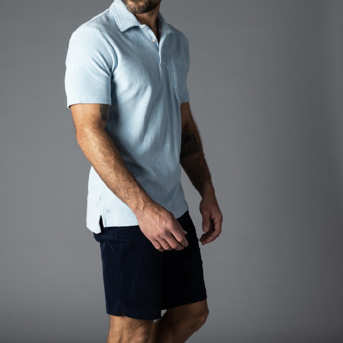 Men's Terry Polo Shirt (the TERRAPIN) - LAIRD