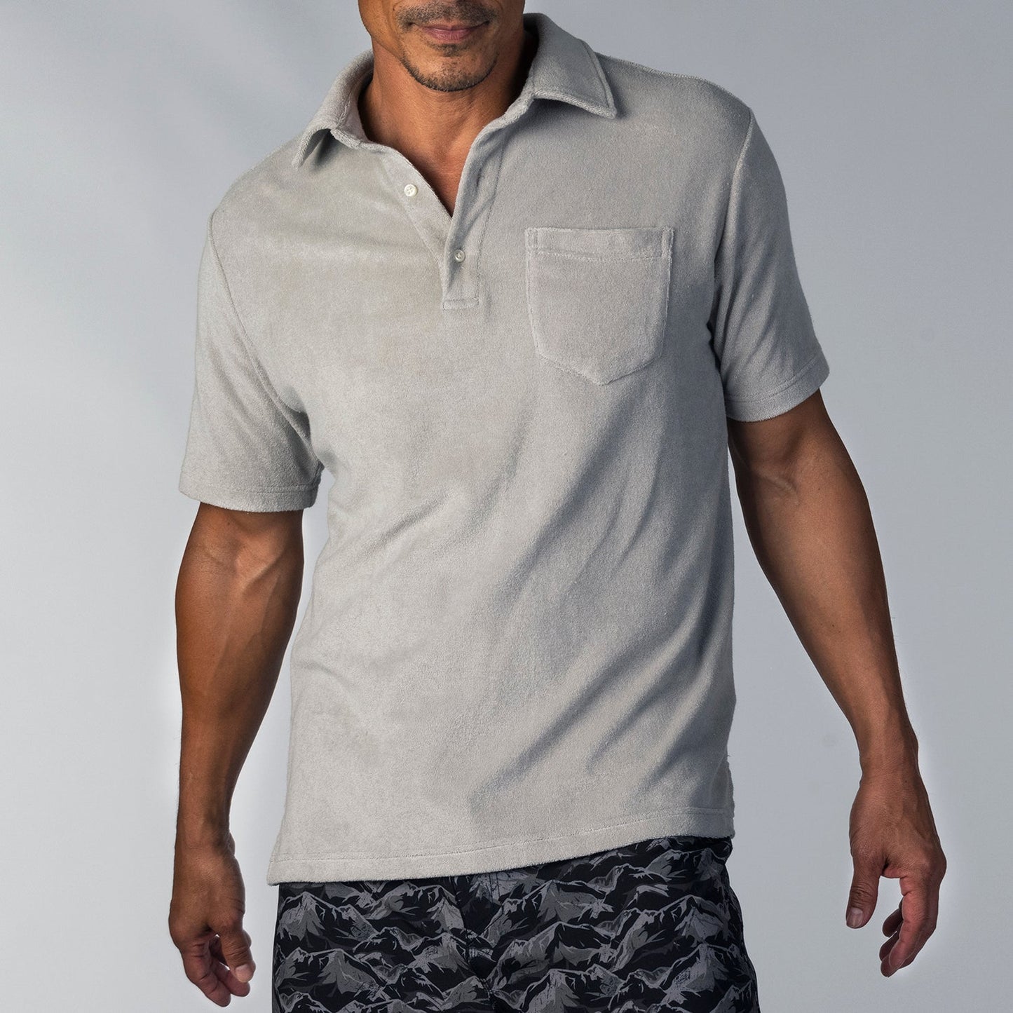 Men's Terry Polo Shirt (the TERRAPIN) - LAIRD