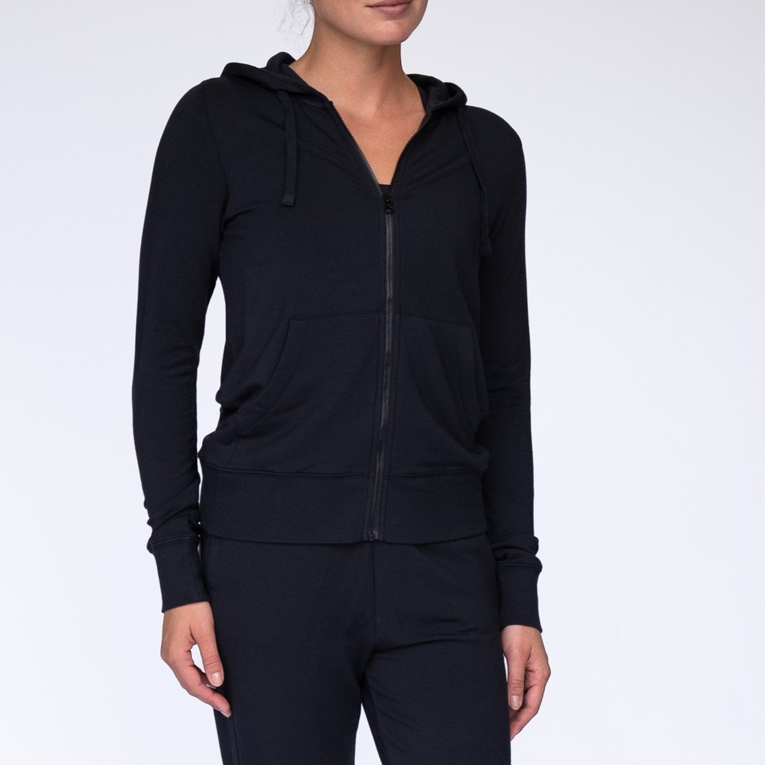 Women's Ultrasoft Modal Fitted Zip-Up - LAIRD