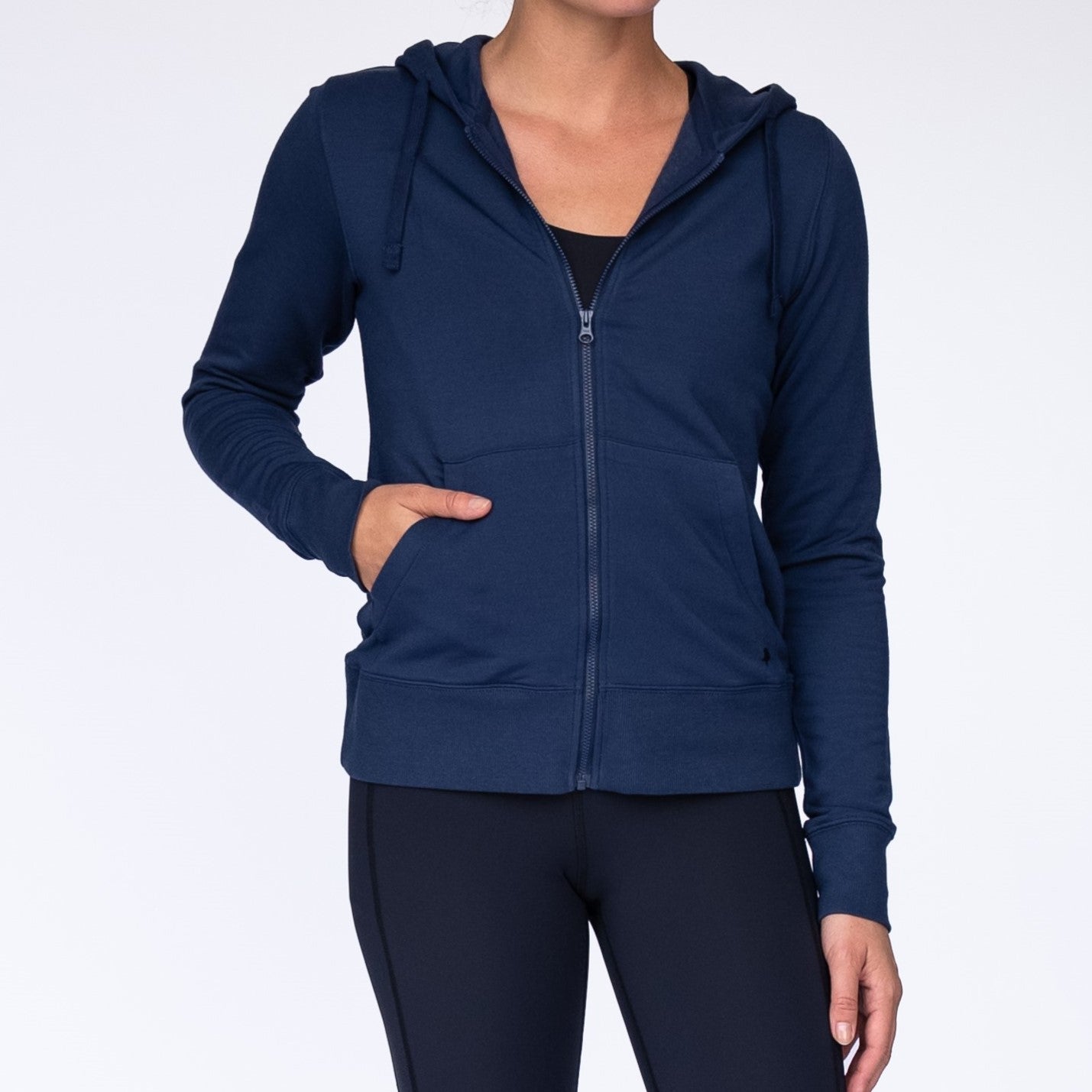 Women's Ultrasoft Modal Fitted Zip-Up - LAIRD