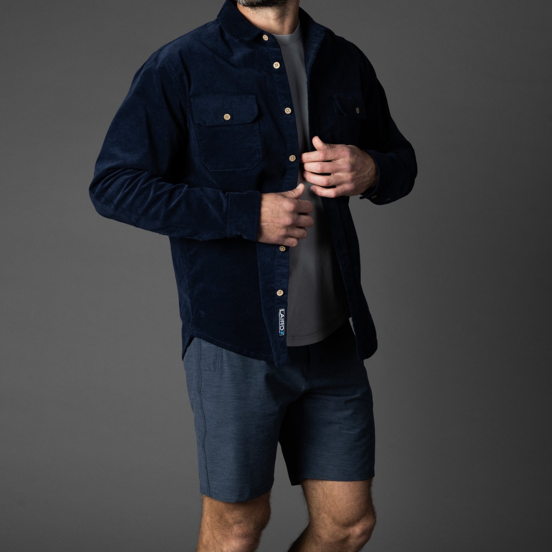 LAIRD Corduroy Shirt (the SHACKET) - LAIRD